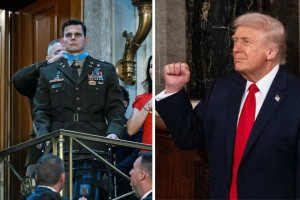 Militar Eric Slover recebeu Medalha de Honra concedida por Trump
