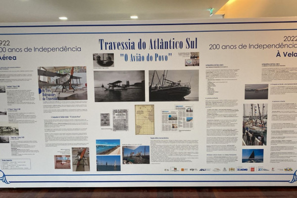 Exposição "Bicentenário da Imprensa de Língua Portuguesa: Memória e Cultura" (Foto: Divulgação)