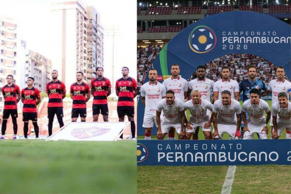 Elencos de Sport e N&aacute;utico