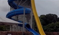 Menino de 10 anos leva sete pontos na cabe&ccedil;a ap&oacute;s acidente em tobog&atilde; de parque aqu&aacute;tico no Grande Recife
