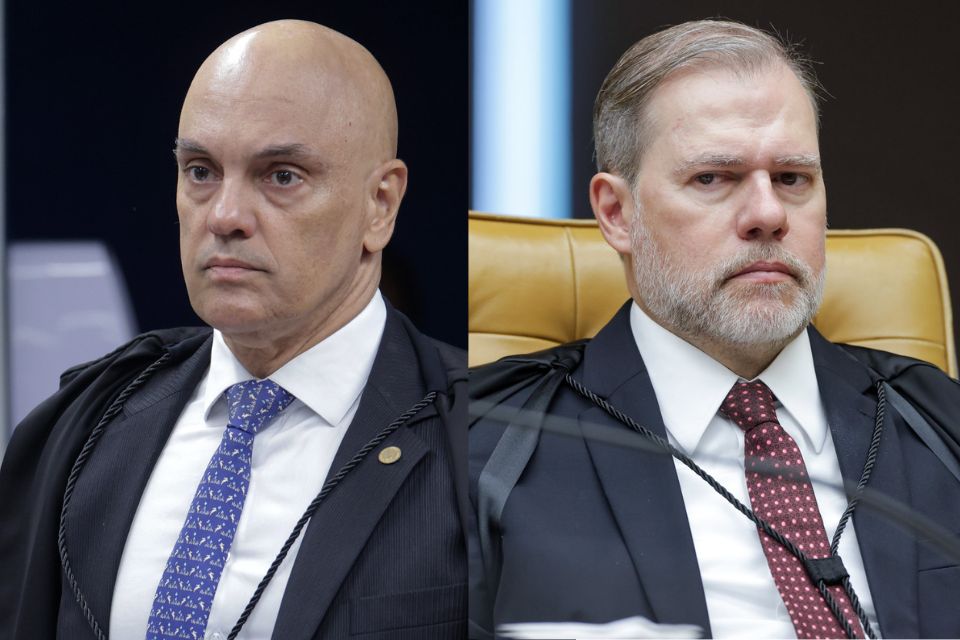 Ministros Alexandre de Moraes e Dias Toffoli/Rosinei Coutinho/STF