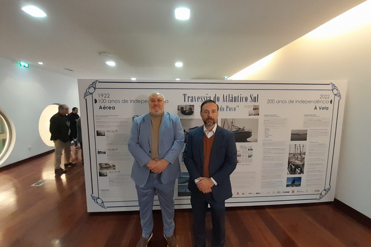 Cerimônia de abertura da exposição  