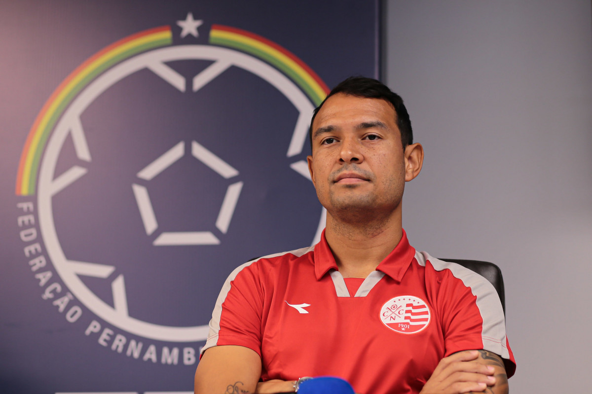 Vinicius, atacante do Náutico/Rafael Melo/FPF