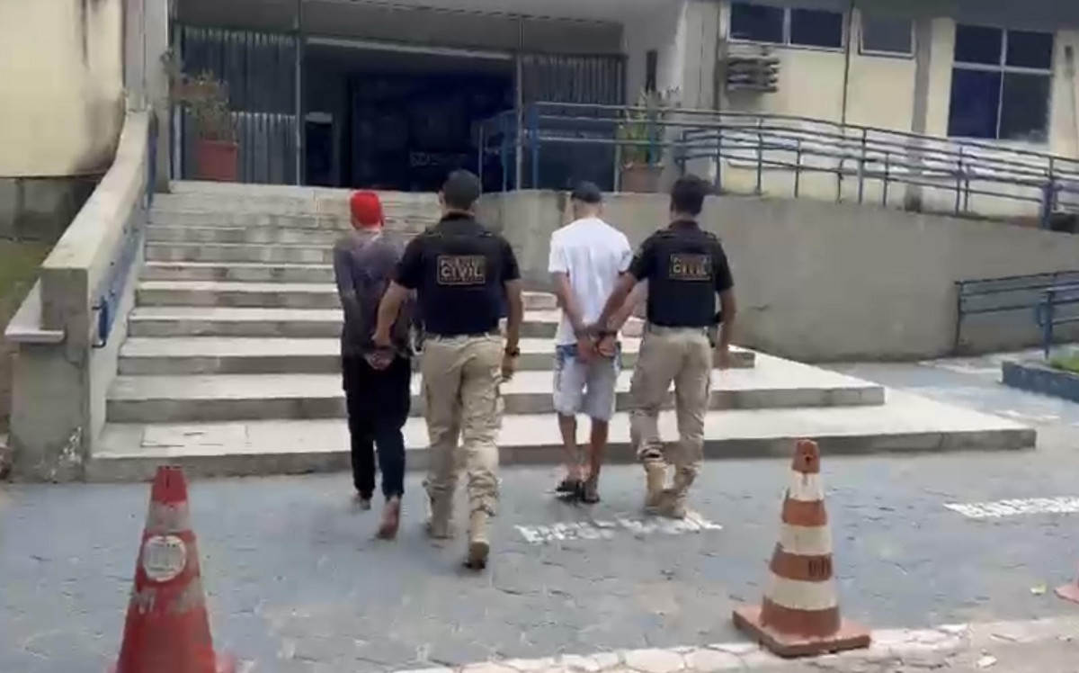 Polícia Civil prende suspeitos de integrar grupo criminoso/Foto: Polícia Civil de Pernambuco