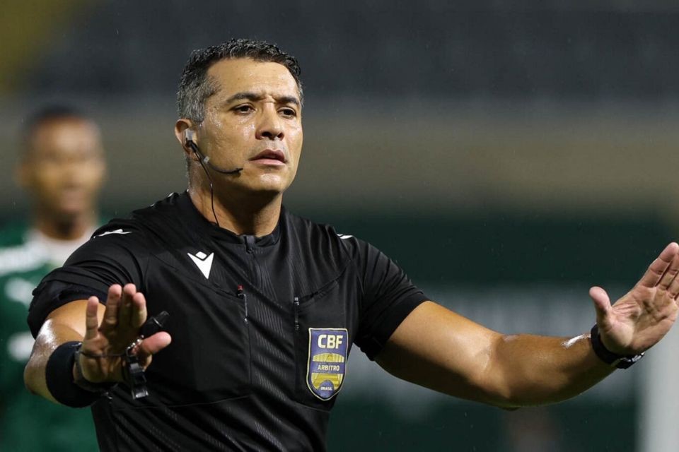 Felipe Fernandes de Lima, árbitro de Palmeiras x Fluminense/Cesar Greco / Palmeiras