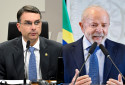 Fl&aacute;vio Bolsonaro (PL) e Luiz In&aacute;cio Lula da Silva (PT) - Fotos: Edilson Rodrigues/Ag&ecirc;ncia Senado e Ricardo Stuckert/PR