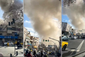 Explos&atilde;o em Teer&atilde;, no Ir&atilde;