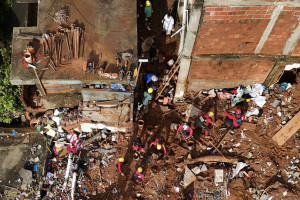 N&uacute;mero de mortos pelas chuvas em Minas Gerais sobe para 66 