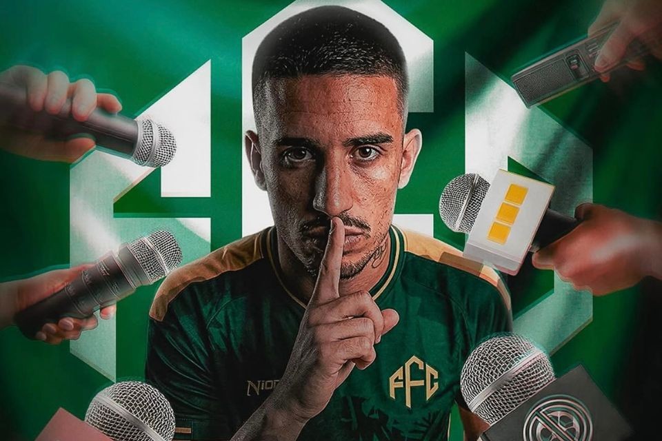 Thiago Galhardo, novo jogador do Feira FC/Divulgação / Feira FC