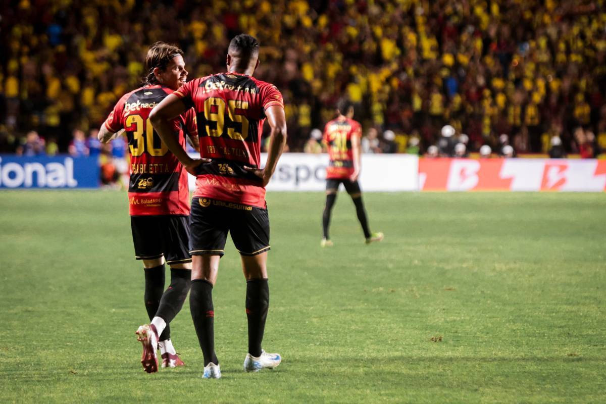 Jogadores do Sport/Sandy James/DP Foto