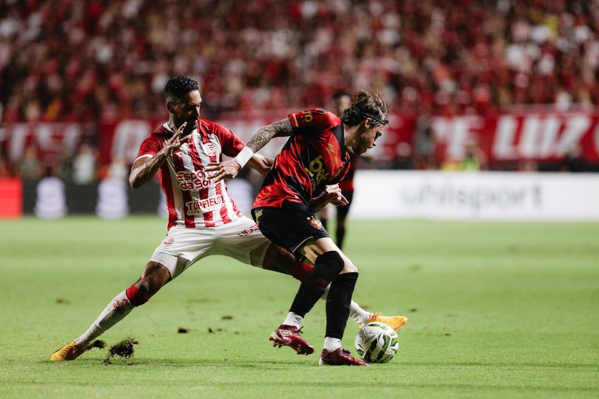 Sport e Náutico empataram em 3 a 3 no primeiro jogo da final do Pernambucano de 2026/Paulo Paiva/Sport