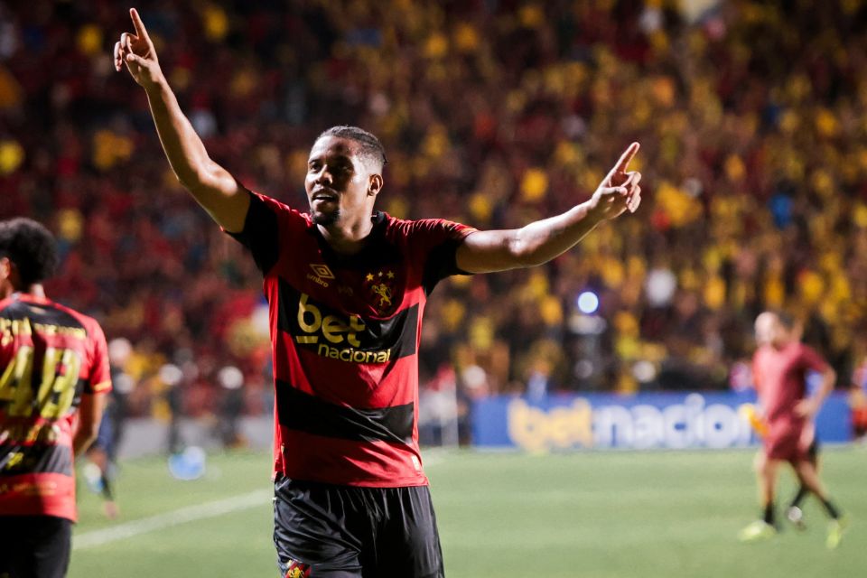 Iury Castilho, atacante do Sport/Sandy James/DP Foto