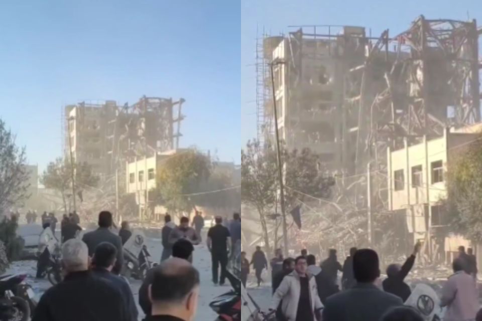 Prédio da Assembleia de Especialistas, em Qom/REPRODUÇÃO DE VÍDEO