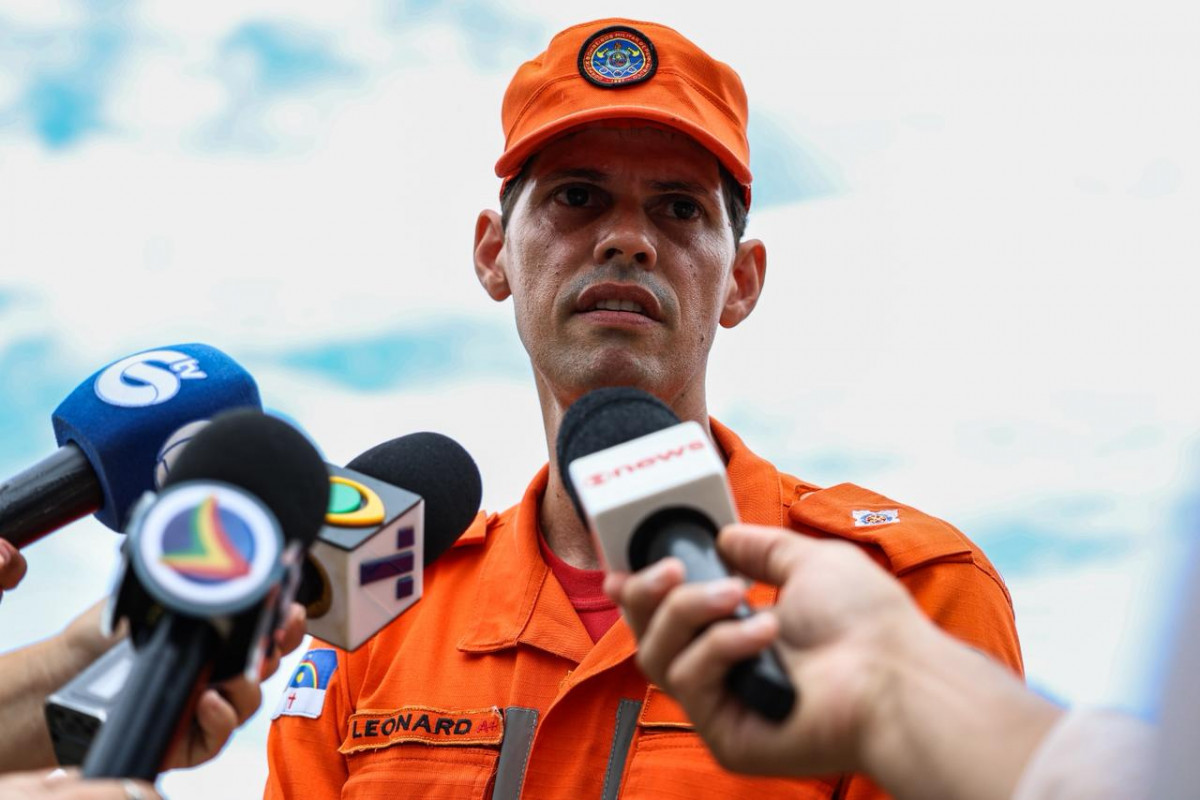 Tenente Ronald Ramos, Corpo de Bombeiros Militar de Pernambuco (CBMPE) (Foto: Marina Torres)