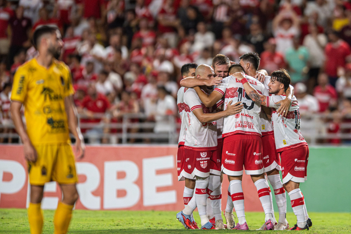 Jogadores do CRB/Divulgação/CRB