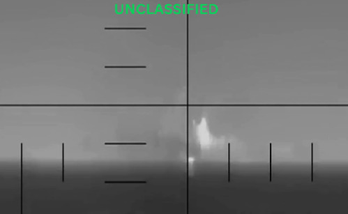 EUA divulgaram vídeo do ataque/Reprodução de vídeo