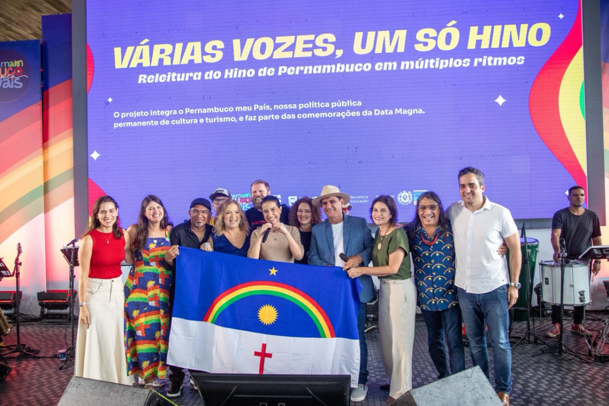 Governo lança  "Várias Vozes, Um Só Hino"  (Foto: Karol Rodrigues/DP Foto)