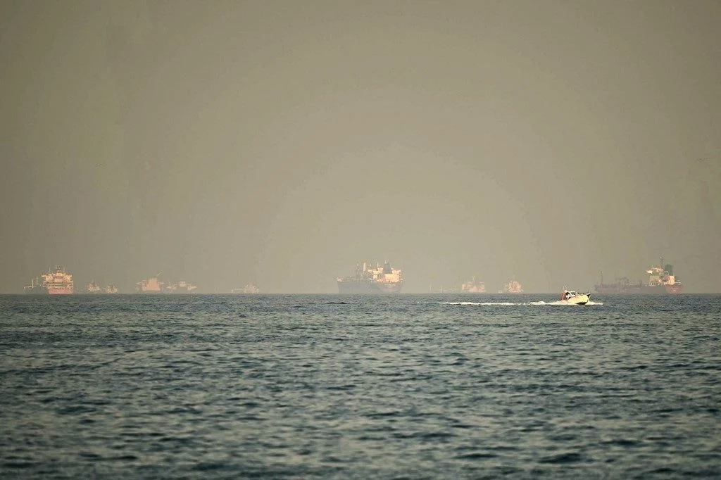 Navios bloqueados
/Giuseppe Cacace/AFP