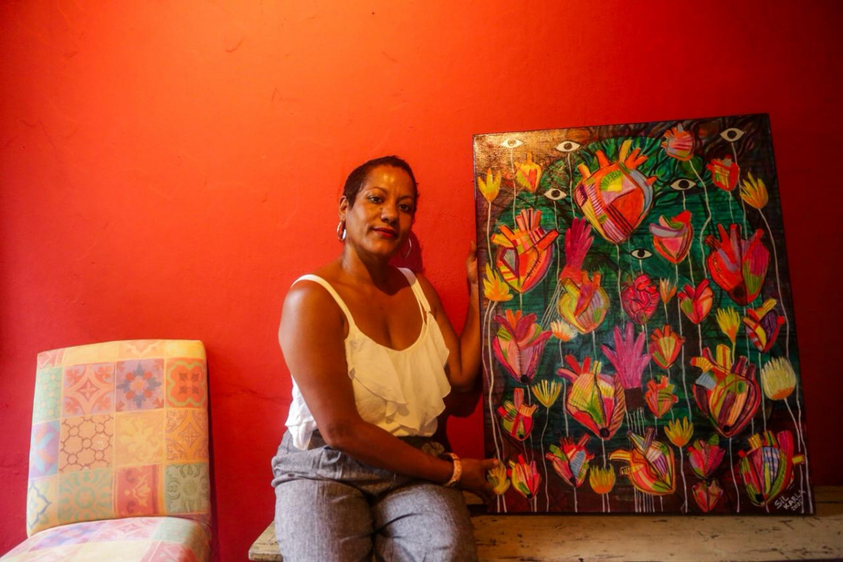 Sil Karla trata do amor feminino em "Onde está o Amor?" (Foto: Cryslli Viana/DP Foto)