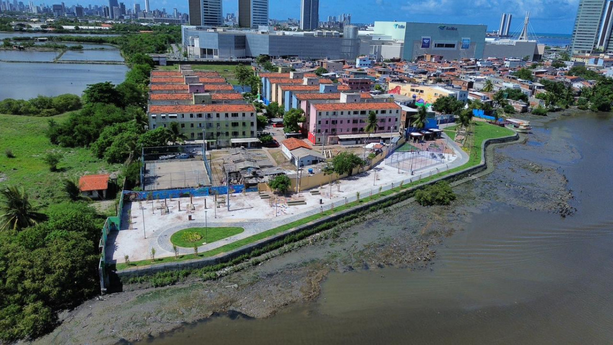 Primeira etapa do parque foi entrege nesta sexta (6)/DIVULGAÇÃO/PREFEITURA DO RECIFE