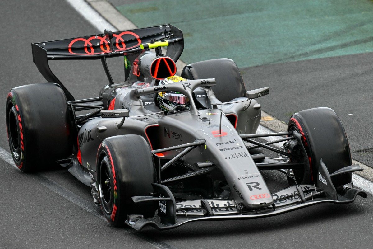  Gabriel Bortoleto, piloto brasileiro da Audi/PAUL CROCK / AFP