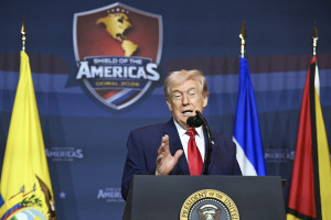 Trump promete interven&ccedil;&atilde;o armada contra o crime organizado em c&uacute;pula marcada pela afinidade ideol&oacute;gica com l&iacute;deres latino-americanos.