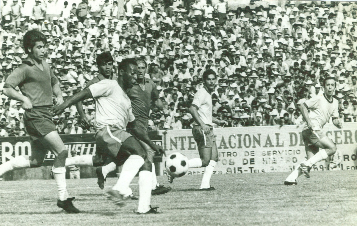 Rei Pelé fechou seu ciclo em Copas com o tri em 1970/Acervo DP