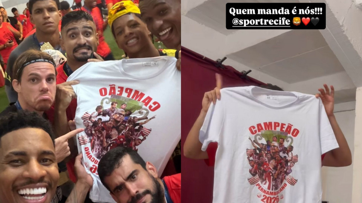 Provocação de jogadores do Sport/Reprodução