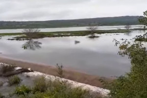 Barragem do Gurj&atilde;o, em Capoeira, Agreste de Pernambuco