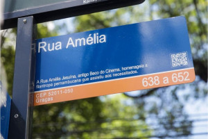 Rua Am&eacute;lia, importante via na Zona Norte do Recife, &eacute; exce&ccedil;&atilde;o: maioria dos logradouros p&uacute;blicos na cidade leva nome de homens