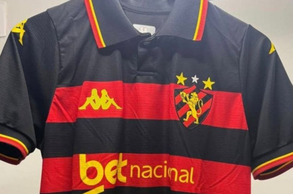 Suposta nova camisa do Sport com a Kappa foi vazada/Reprodu&ccedil;&atilde;o/Redes sociais