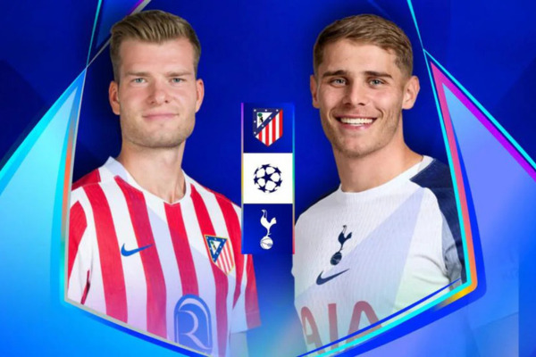 Atlético de Madrid x Tottenham ao vivo: veja onde assistir e horário do jogo da Champions League. 
/Foto: Divulgação/UEFA