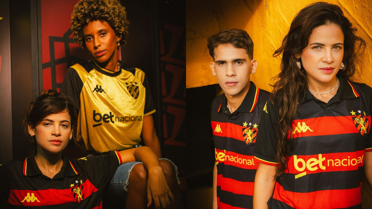 Novos uniformes do Sport/ Bruna Barradas/Sport