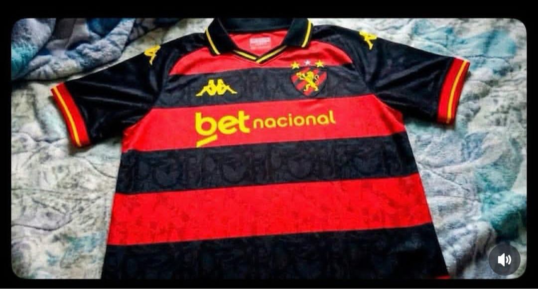 Possível nova camisa do Sport é vazada nas redes sociais (Reprodução/Redes sociais)