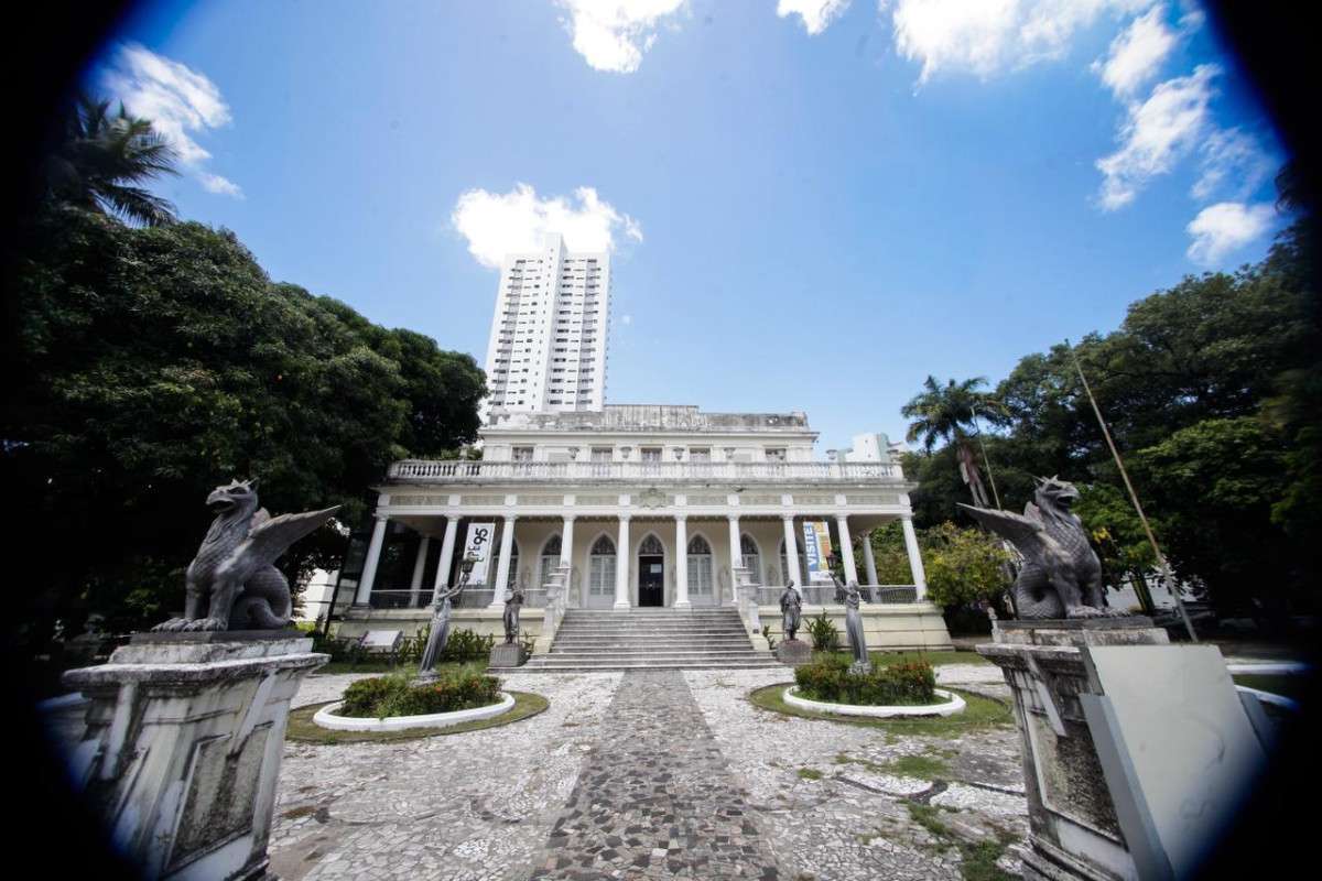 Museu do Estado de Pernambuco, antiga residência de Amélia  (Marina Torres/DP Foto)
