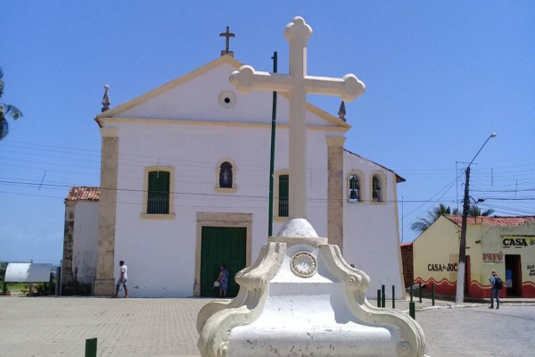 Igreja S&atilde;o Louren&ccedil;o do Tejucupapo (Foto: Dossi&ecirc; do tombamento/Iphan.)