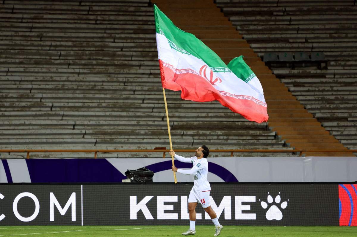 A Seleção Iraniana está fora da Copa do Mundo de 2026/ AFP