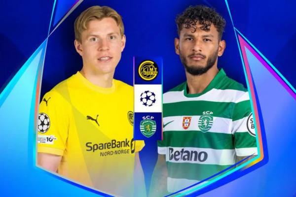BodoGlimt vs Sporting ao vivo veja onde assistir ao jogo da Champions League. /Foto: Divulgação/UEFA. 