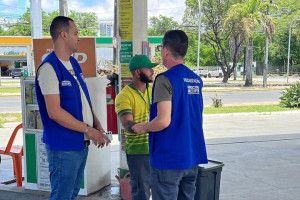 Procon Recife recebe den&uacute;ncias de alta no valor de combust&iacute;veis no segundo dia de fiscaliza&ccedil;&atilde;o

