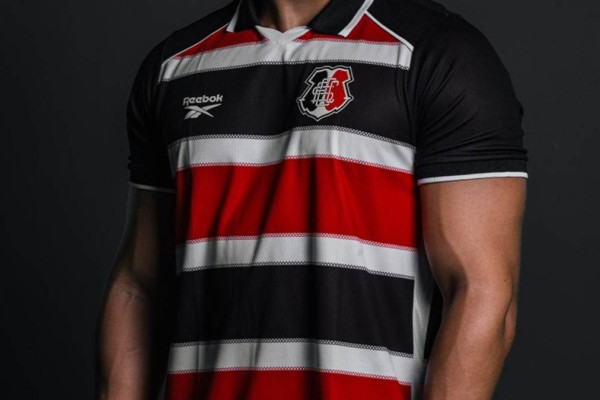 Camisa do Santa Cruz, da Reebok