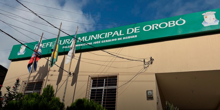 Prefeitura de Orobó fica no Agrete do estado /CGU/Divulgação