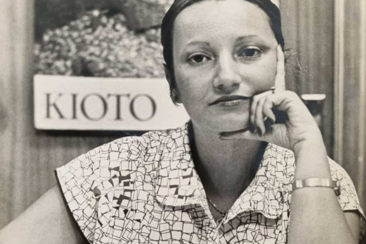 Jornalista Lêda Rivas durante passagem pelo Diario de Pernambuco/Foto: Acervo/DP