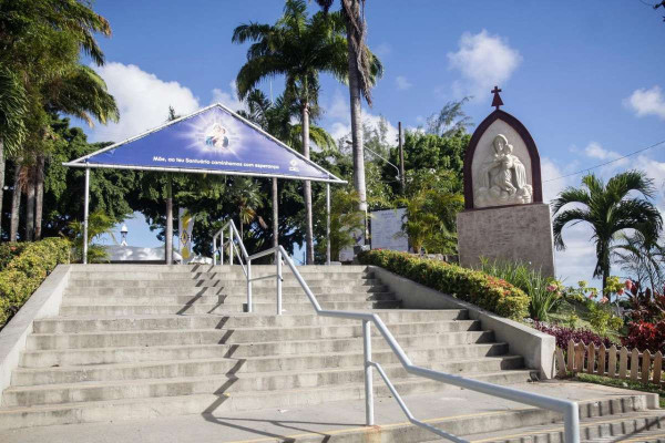  Santuário Mãe Rainha, em Ouro Preto, Olinda (Foto: Marina Torres/DP Foto)