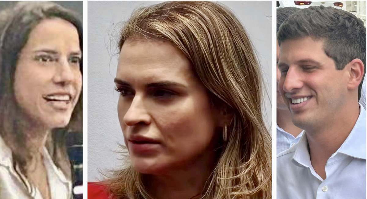 Raquel Lyra (PSB), Marília Arraes e João Campos (PSB)/Foto: Reprodução/Blog Dantas Barreto