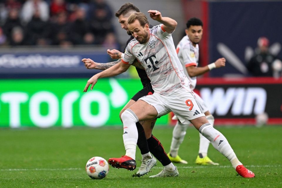 Duelo entre Bayer Leverkusen e Bayern de Munique pelo Campeonato Alemão/INA FASSBENDER / AFP