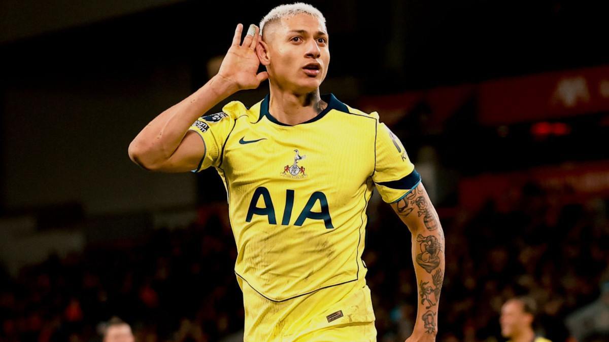 Richarlison, atacante do Tottenham/Divulgação/Tottenham