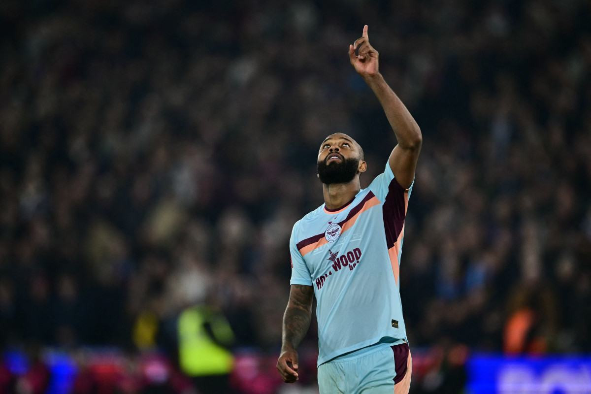 Igor Thiago, atacante brasileiro do Brentford ( AFP)