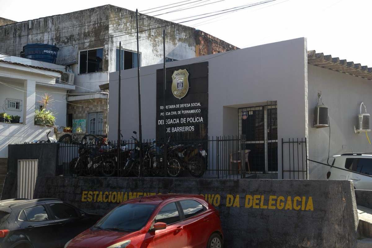 Delegacia de Barreiros, na Zona da Mata/Foto: Rafael Vieira/DP Foto