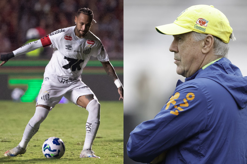 Neymar ainda n&atilde;o foi convocado na era Carlo Ancelotti/Rafael Vieira/DP Foto e Rafael Ribeiro/CBF