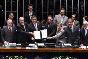 Congresso Nacional promulga acordo Mercosul-Uni&atilde;o Europeia